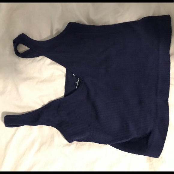Free people/intimately free navy tank - Picture 3 of 4